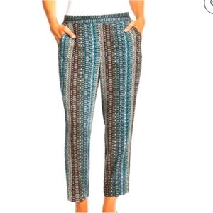 Jessica Simpson women's printed pull on casual pants fits XL